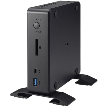 Shuttle XPC nano NC10U Desktop Computer - Intel Celeron 4205U Dual-core (2 Core) 1.80 GHz - 8 GB RAM DDR4 SDRAM - Black - Thumbnail 4