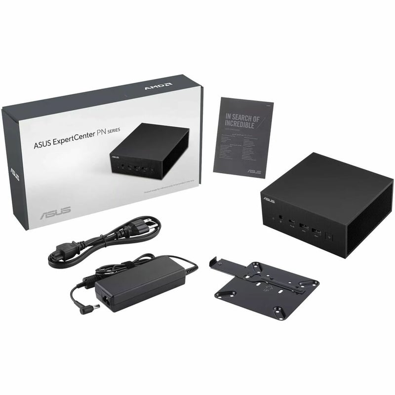 Asus ExpertCenter PN53 PN53-SYS735PX1TD-R Desktop Computer - AMD Ryzen 7 7735HS - 32 GB - 512 GB SSD - Mini PC - Black - Thumbnail 5