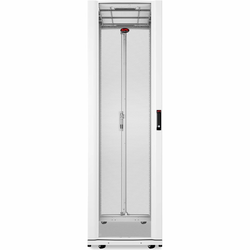 APC by Schneider Electric NetShelter SX 42U 750mm Wide x 1200mm Deep Enclosure with Sides White - Thumbnail 1