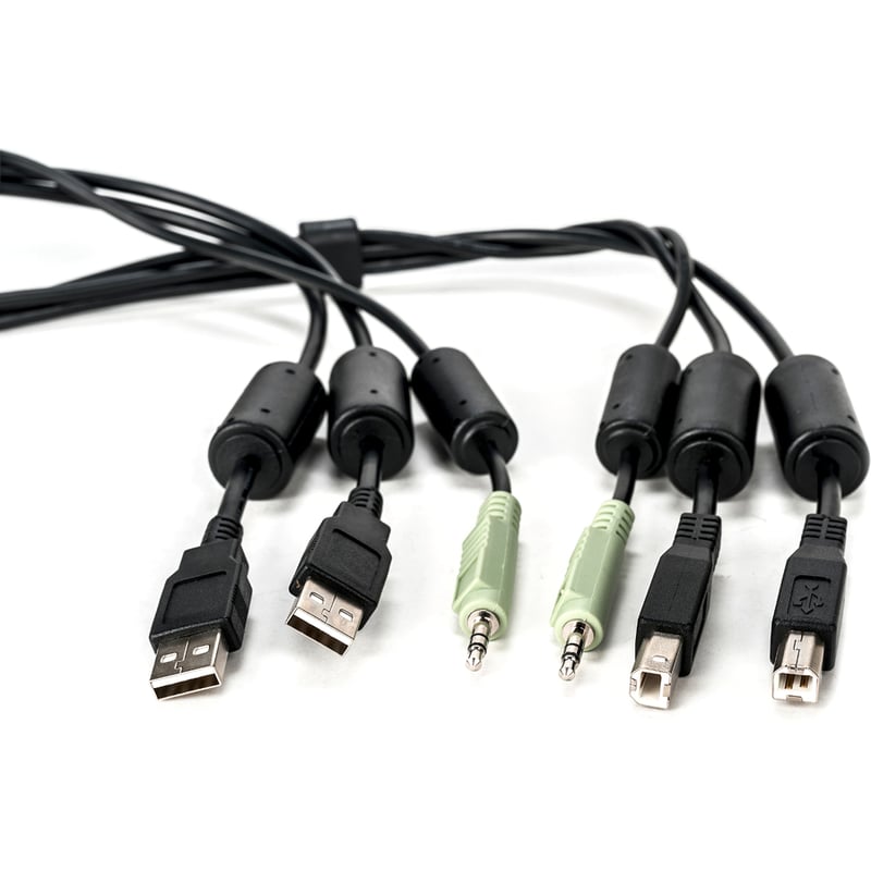 Vertiv Avocent USB Keyboard and Mouse, and Audio Cable, 6 ft. for Vertiv Avocent SV and SC Series Switches - Thumbnail 3