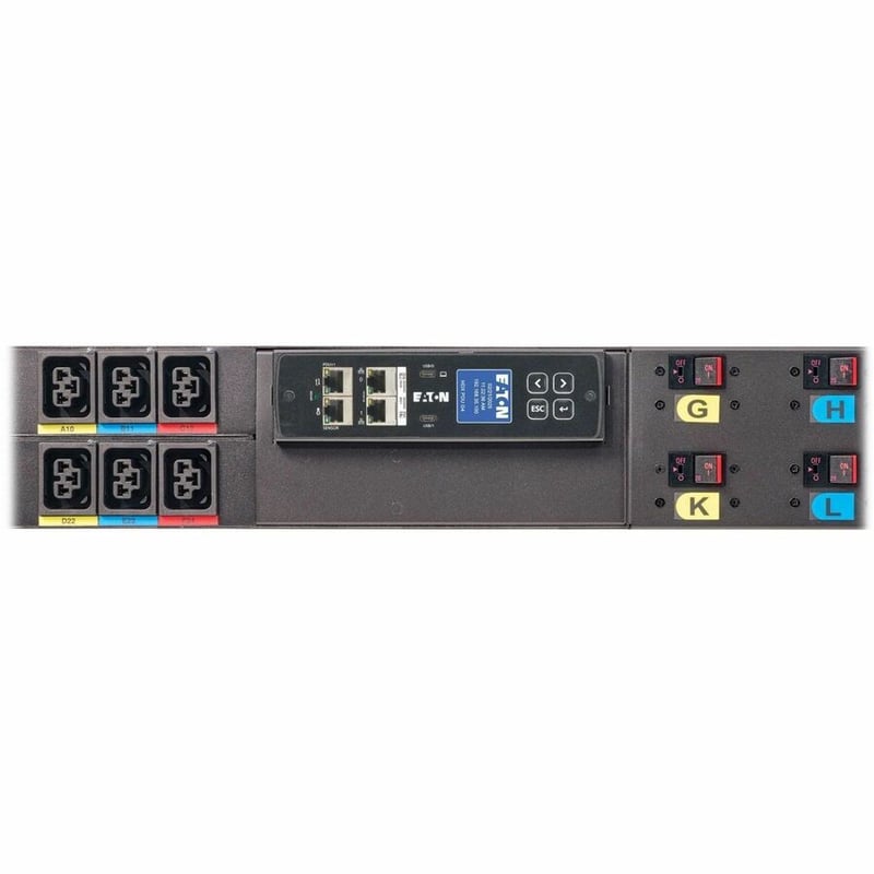3-PHASE MANAGED HDX RACK PDU G4 240/415V 48 OUTLETS 24 C13+24 C39 - Thumbnail 4