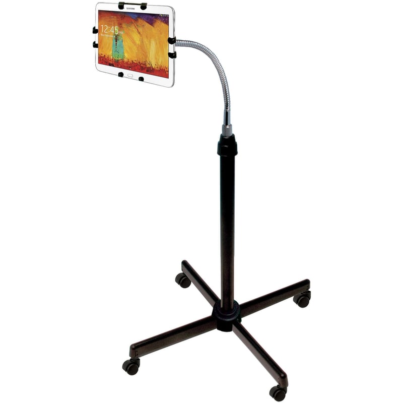 CTA Universal Height-Adjustable Gooseneck Floor Stand for Tablets - Thumbnail 5