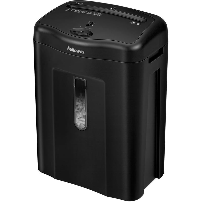Fellowes Powershred 11C Cross-Cut Shredder - Thumbnail 1