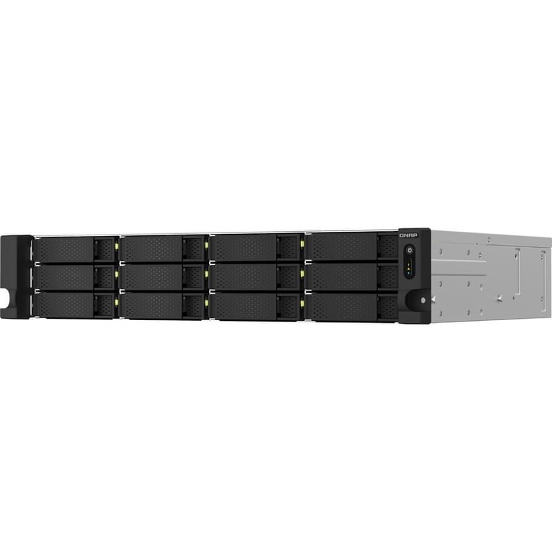 QNAP TS-1264U-RP-8G SAN/NAS Storage System - Thumbnail 3