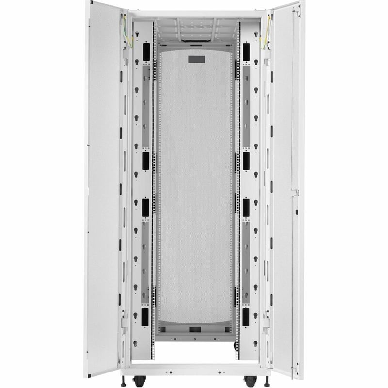 48U DEEP EXTRA-WIDE RACK HEAVY-DUTY FOR AI SERVERS WHITE - Thumbnail 3