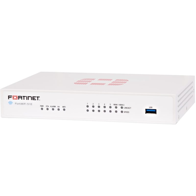 Fortinet FortiWifi FWF-51E Network Security/Firewall Appliance