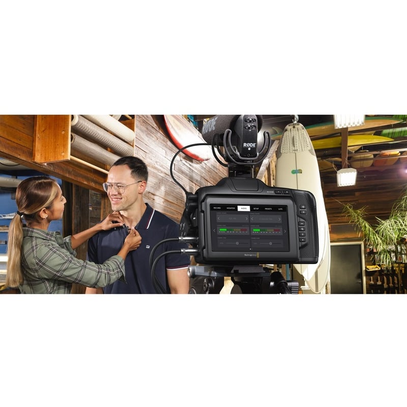 Blackmagic Design Pocket Cinema Professional Digital Camcorder - 5" LCD Touchscreen - CMOS - High Dynamic Range (HDR) - 6K - Thumbnail 2