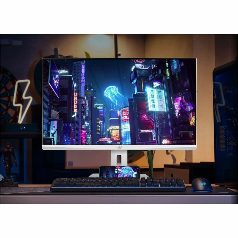 ROG STRIX 27 4K HDR USB-C WHITE UHD 3840X2160 DUAL MODE 160HZ