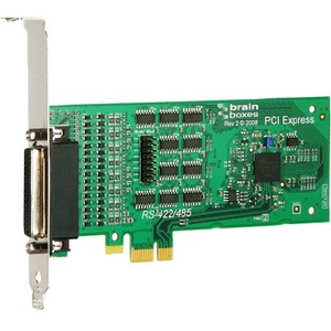 Brainboxes 4 Port RS422/485 PCI Express Serial Card - Thumbnail 1