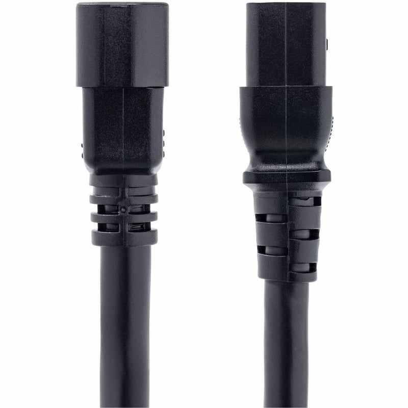 StarTech.com 6ft (1.8m) Heavy Duty Power Cord, C14 to C19, 15A 250V, 14AWG, PDU Power Cord, Server Power Cable, UL Listed - Thumbnail 2