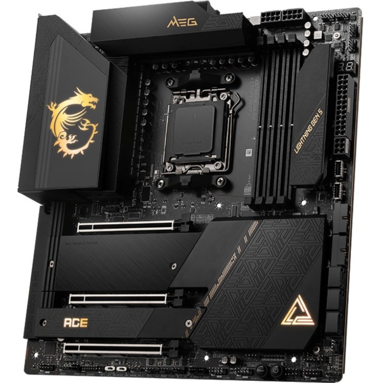MSI MEG X670E ACE Desktop Motherboard - AMD X670 Chipset - Socket AM5 - Extended ATX - Thumbnail 2