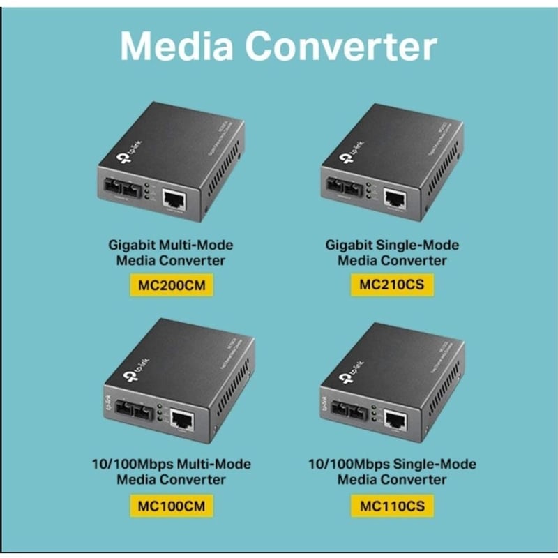 TP-LINK MC100CM - Fast Ethernet SFP to RJ45 Fiber Media Converter - Thumbnail 3
