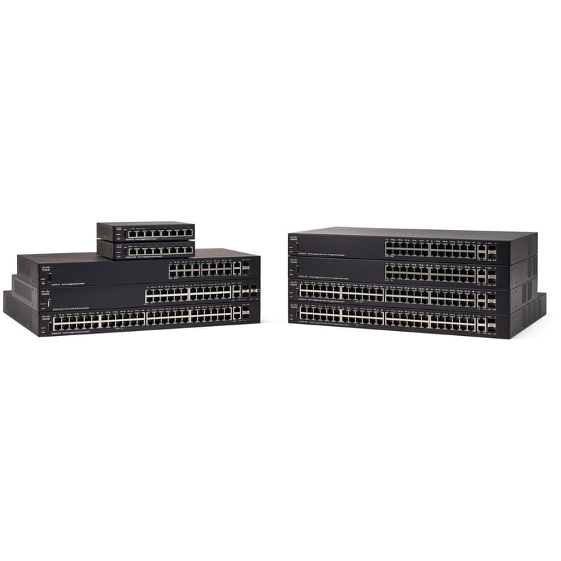 Cisco SG250-08HP 8-Port Gigabit PoE Smart Switch - Thumbnail 3