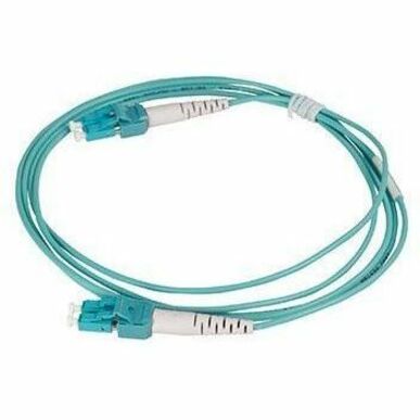 Ortronics Infinium Core LC to LC Duplex Patch Cord, 2mm OM4 Plenum Aqua, 3 Meter - Thumbnail 2