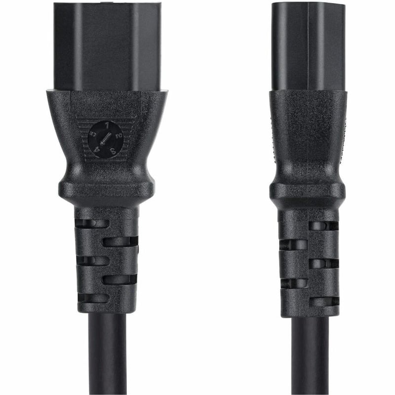 6FT POWER EXTENSION CORD TAA LOCKING C14 TO C13 EXTENSION CORD - Thumbnail 3