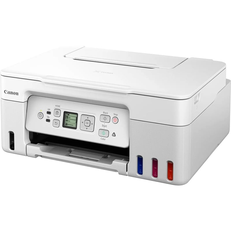 Canon PIXMA G3270 Wireless Inkjet Multifunction Printer - Color - White - Thumbnail 3