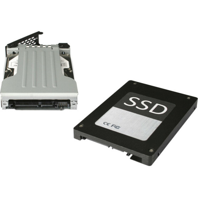 Icy Dock ToughArmor MB607SP-B Drive Enclosure for 5.25" - Serial ATA/600 Host Interface Internal - Black - Thumbnail 3