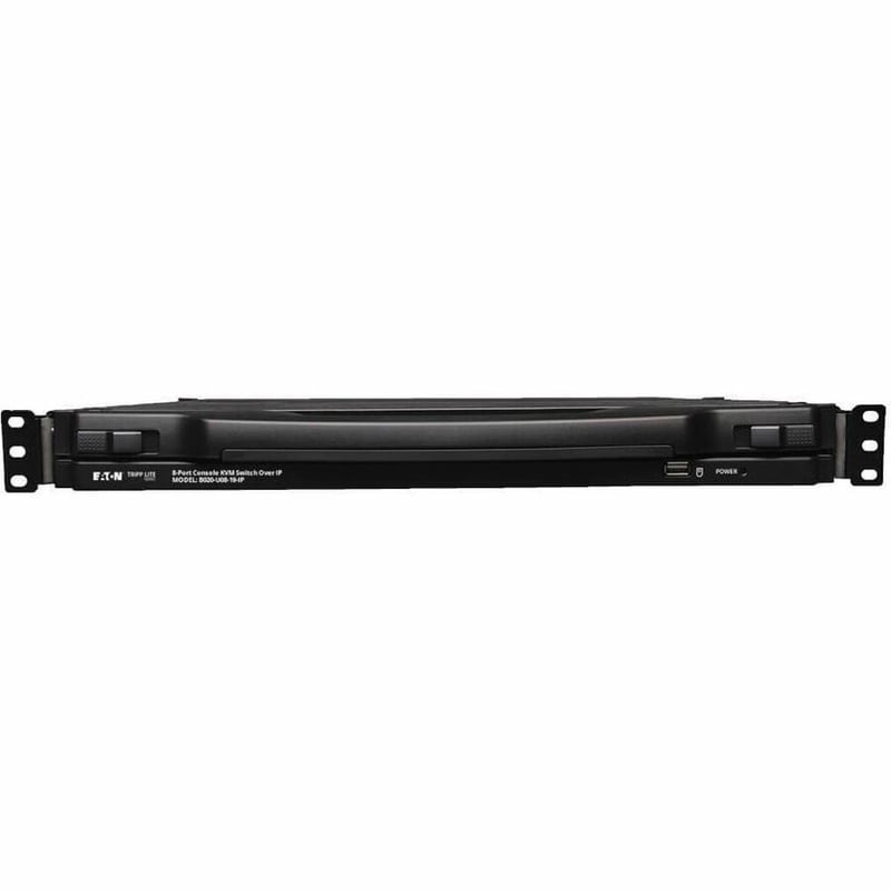 Tripp Lite by Eaton NetDirector 8-Port 1U Rack-Mount Console KVM Switch with 19-in. LCD and IP Remote Access - Thumbnail 3