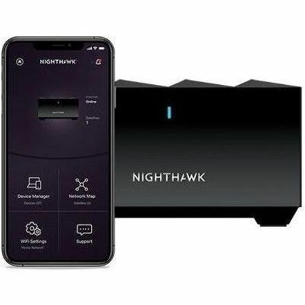 Netgear Nighthawk MS70 Dual Band Wi-Fi 6 IEEE 802.11 a/b/g/n/ac/ax 3 Gbit/s Wireless Range Extender - Thumbnail 2