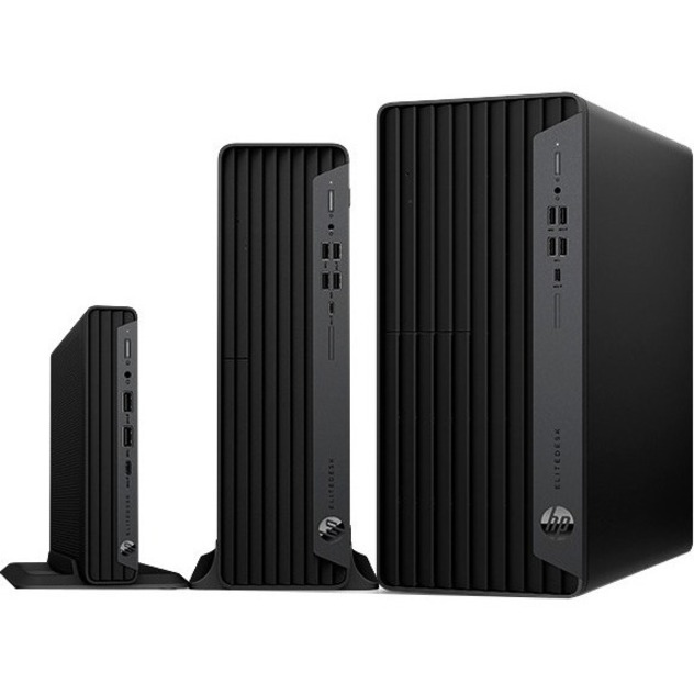 HP EliteDesk 800 G6 Desktop Computer - Intel Core i7 10th Gen i7-10700 Octa-core (8 Core) 2.90 GHz - 16 GB RAM DDR4 SDRAM - 512 GB SSD - Desktop Mini - Thumbnail 2