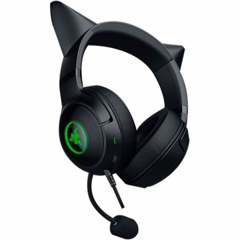 RAZER KRAKEN KITTY V2 USB WIRED RGB HEADSET CHROMA KITTY EARS - Thumbnail 2