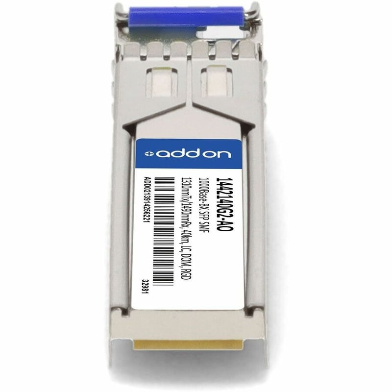 AddOn ADTRAN® 1442140G2 Compatible TAA 1000Base-BX SFP Transceiver (SMF, 1310nmTx/1490nmRx, 40km, LC, DOM, -40 to 85C) - Thumbnail 4