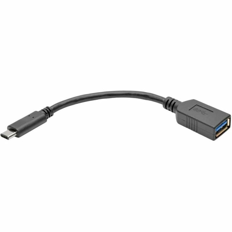 Tripp Lite by Eaton USB-C to USB-A Adapter (M/F) USB 3.2 Gen 1 (5 Gbps) Thunderbolt 3 Compatible 6-in. (15.24 cm) - Thumbnail 1