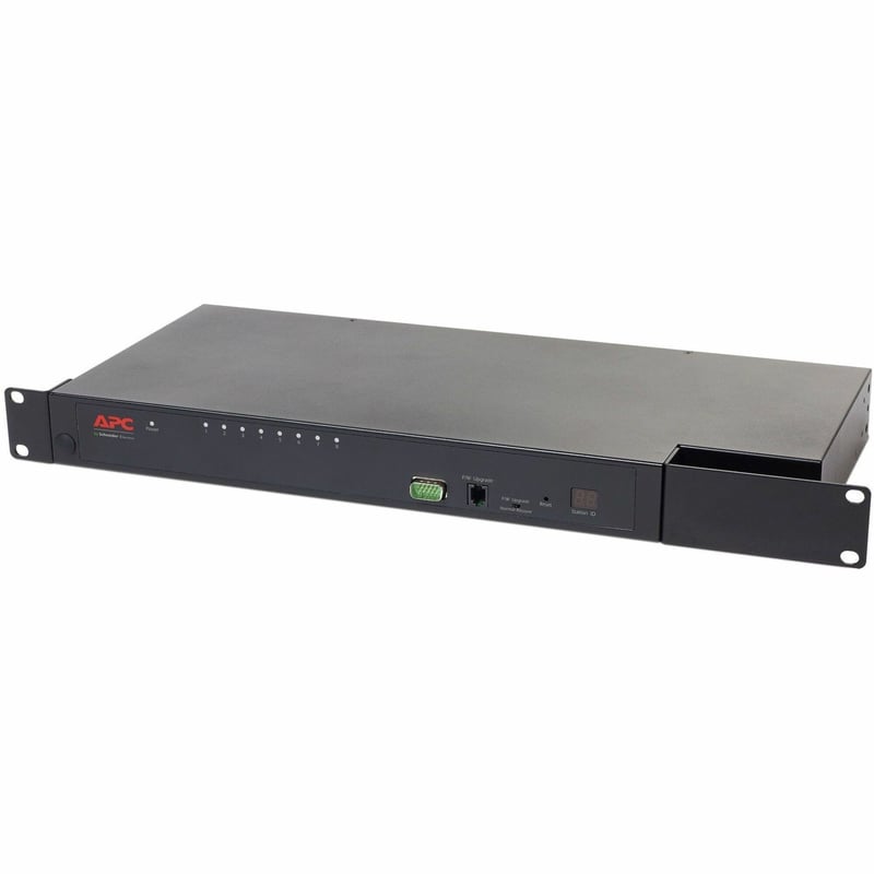 APC by Schneider Electric APC KVM 2G, Analog, 1 Local User, 8 ports - Thumbnail 1