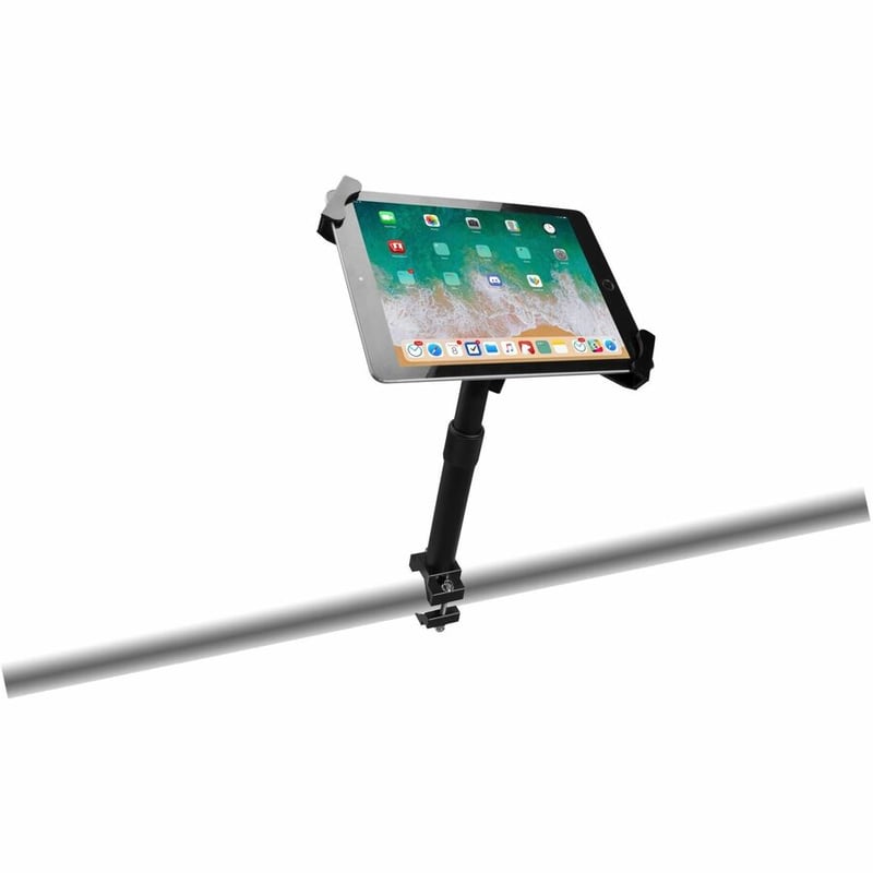 CTA Digital Height-Adjustable Tube-Grip Security Mount for 7-14 Inch Tablets - Thumbnail 2