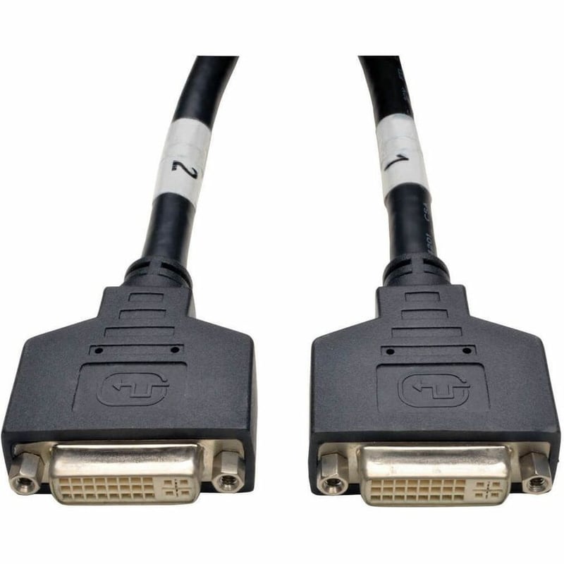 Tripp Lite by Eaton DMS-59 to Dual DVI Splitter Y Cable (M to 2x DVI-I F) 1 ft. (0.31 m) - Thumbnail 2