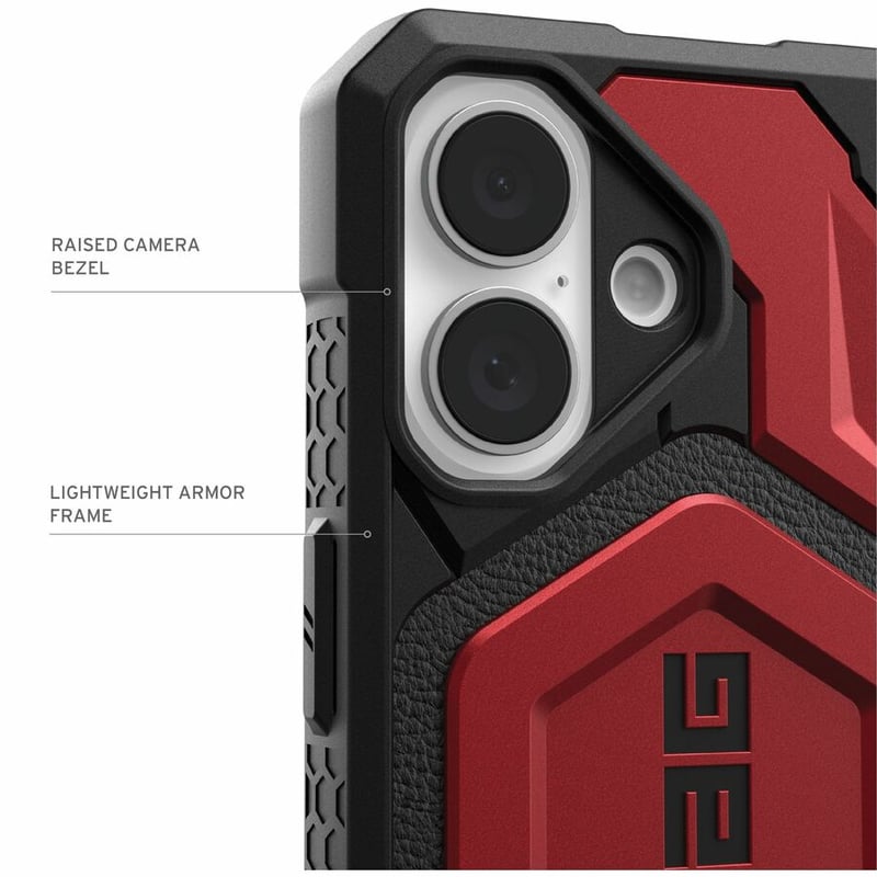 UAG CASE IPHONE 16 MONARCH PRO- CRIMSON - Thumbnail 5
