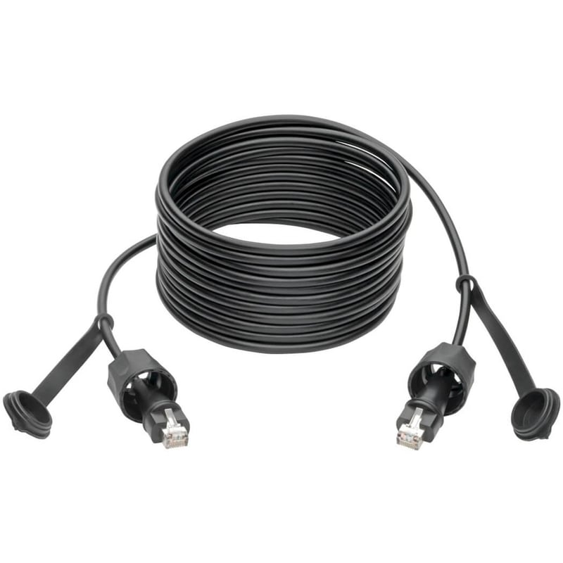 Eaton Tripp Lite Series Industrial Cat5e/Cat6 STP Ethernet Cable - RJ45 M/M, CMX Outdoor, IP68, 26 AWG, TAA, 16 ft. (4.88 m) - Thumbnail 3