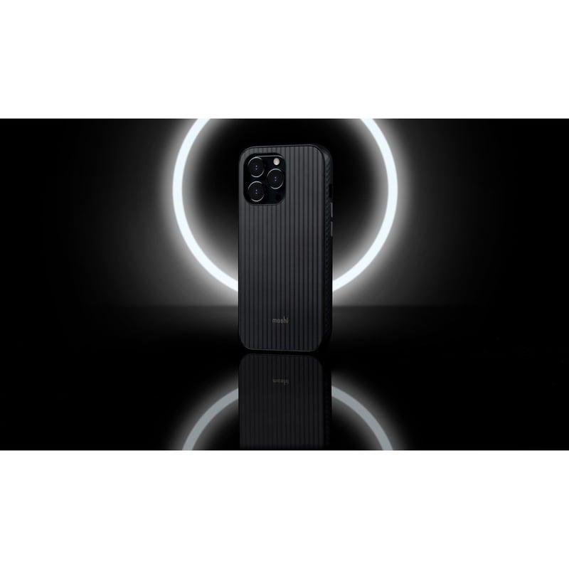 Moshi Arx Slim Hardshell Case Mirage Black for iPhone 13 Pro - Thumbnail 3