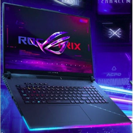 Asus ROG Strix SCAR 18 G834 G834JZR-XS96 18" Gaming Notebook - 2.5K - 240 Hz - Intel Core i9 14th Gen i9-14900HX - 32 GB - 1 TB SSD - Thumbnail 3