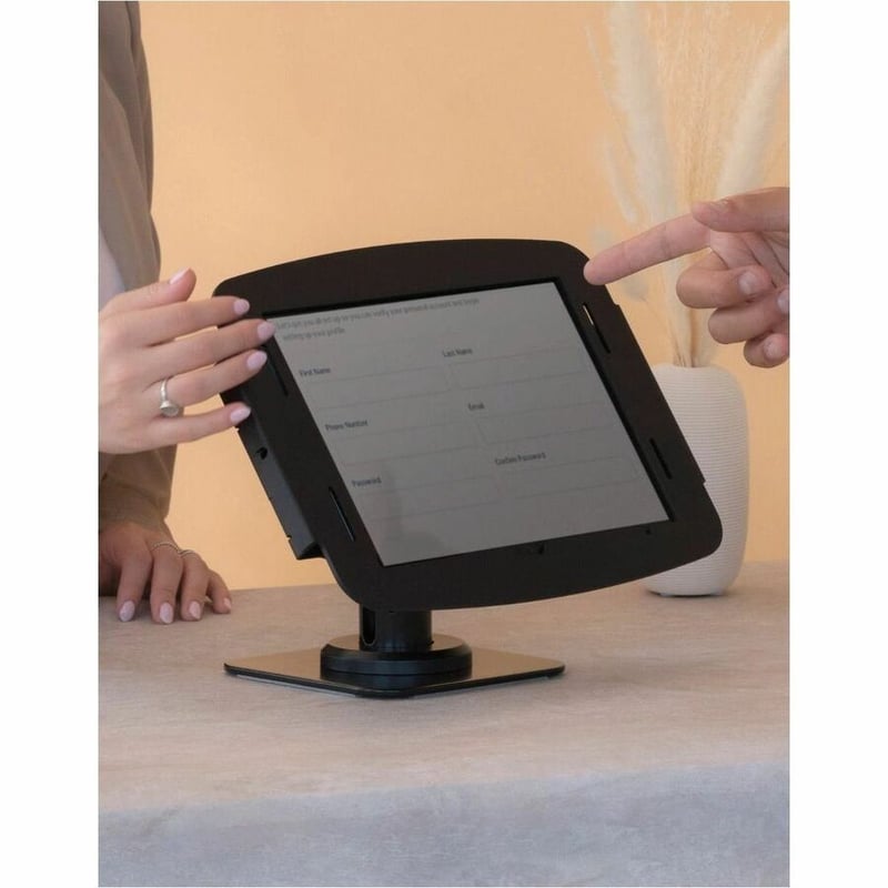 IPAD MINI 8.3IN SPACE ENCLOSURE TILTING STAND 8IN BLACK - Thumbnail 3