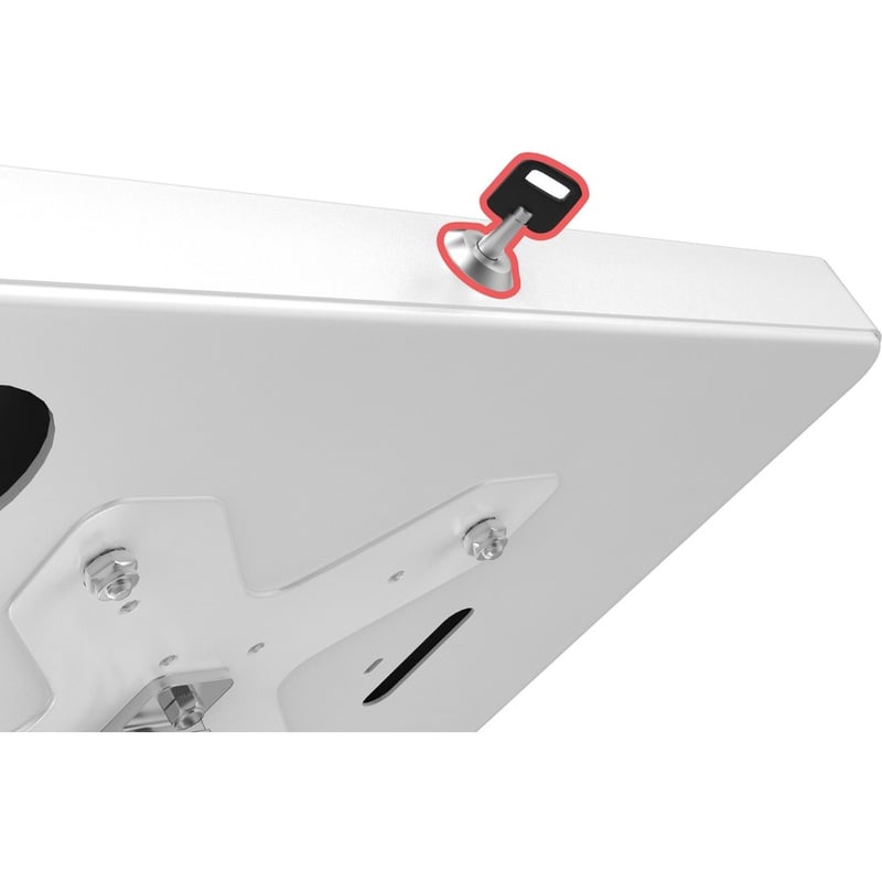 CTA Digital Desk Mount, Dual USB Hub & Security Enclosure for iPad Gen 7-10 & More - Thumbnail 5