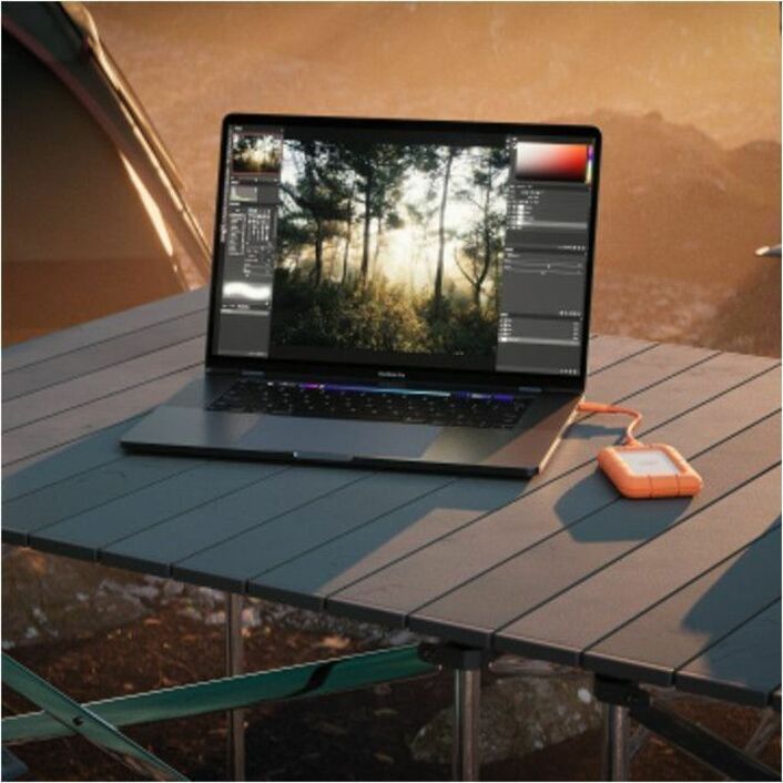 LaCie 500 GB Rugged Solid State Drive - 2.5" External - Thumbnail 3