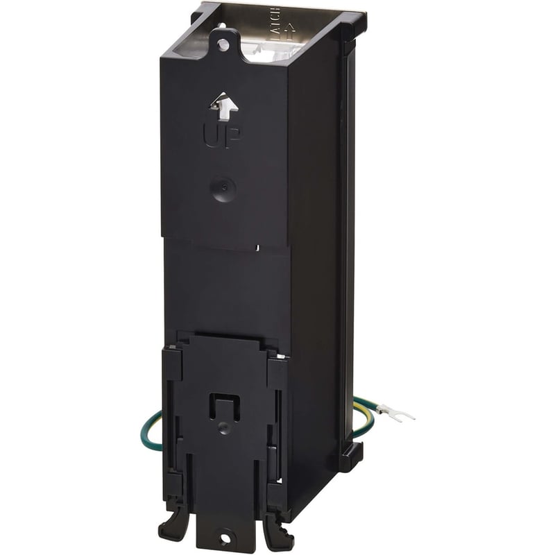 Tripp Lite by Eaton 8-Port Metal DIN-Rail Mounting Keystone Patch Panel with Grounding, Black/Silver, TAA - Thumbnail 3
