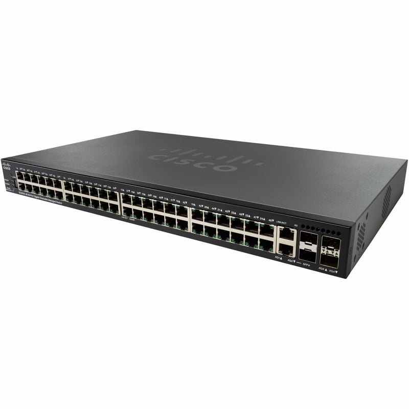 CISCO SG350X-48 48-PORTGIGABITSTACKABLESWITCH REMANUFACTURED - Thumbnail 1
