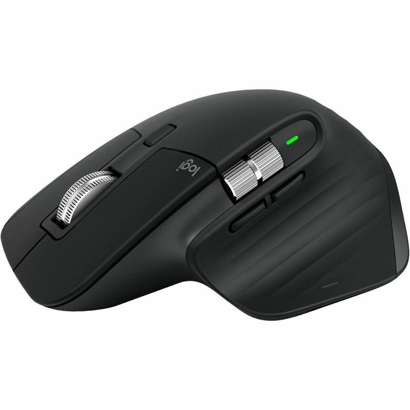 MX MASTER 3S BLUETOOTH MOUSE BLACK WIRELESS - Thumbnail 1