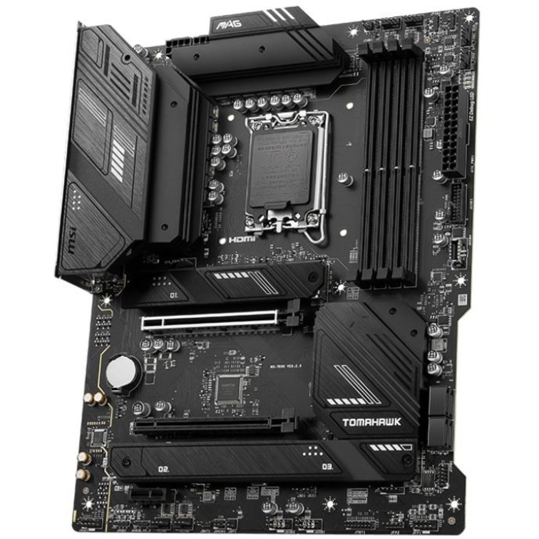 MSI MAG B760 TOMAHAWK WIFI Gaming Desktop Motherboard - Intel B760 Chipset - Socket LGA-1700 - ATX - Thumbnail 3