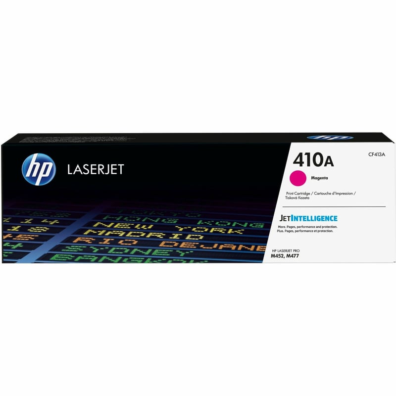 HP 410A Original Laser Toner Cartridge - Single Pack - Magenta - 1 Each - Thumbnail 1