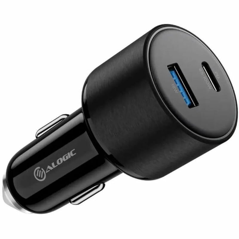 Alogic Rapid Power 100W Car Charger with 1 X USB-C Port & 1 X USB-A Port - Thumbnail 1