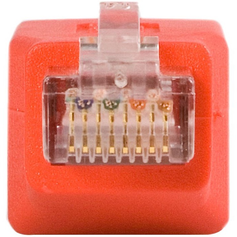 StarTech.com Crossover adapter - RJ-45 (M) - RJ-45 (F) - Gigabit - ( CAT 6 ) - red - Thumbnail 3