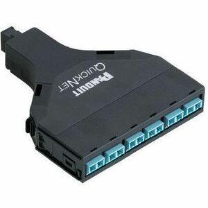 Panduit QuickNet MPO-LC Fiber Cassette OM1, 12 Fiber, Modified Method A, Std IL