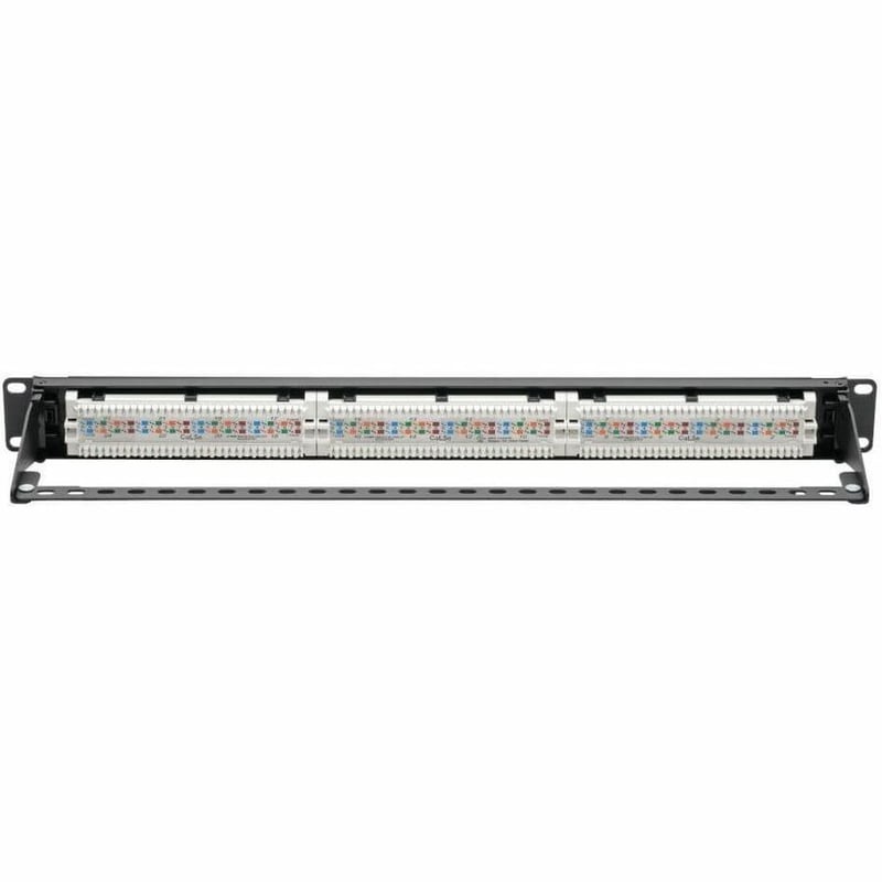 Tripp Lite by Eaton Cat5e 24-Port Patch Panel - PoE+ Compliant 110/Krone 568A/B RJ45 Ethernet 1U Rack-Mount TAA - Thumbnail 4