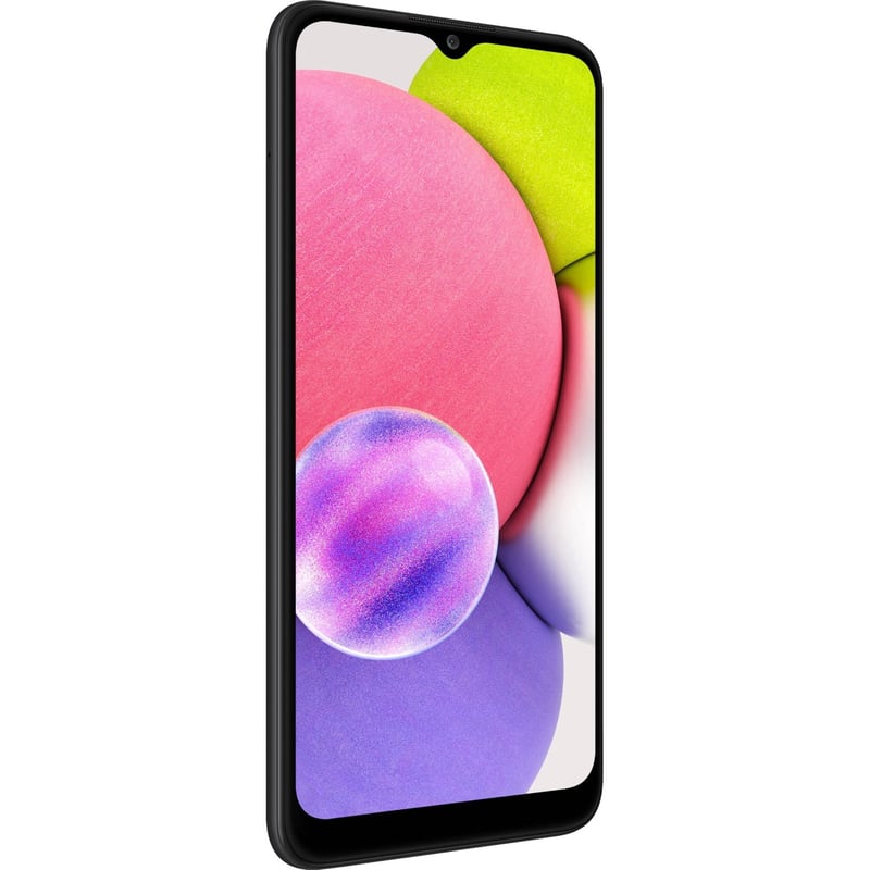 Samsung Galaxy A03s 32 GB Smartphone - 6.5" TFT LCD HD+ 720 x 1600 - Octa-core (Cortex A53Quad-core (4 Core) 2.35 GHz + Cortex A53 Quad-core (4 Core) 1.80 GHz - 3 GB RAM - Android 11 - 4G - Black - Thumbnail 1