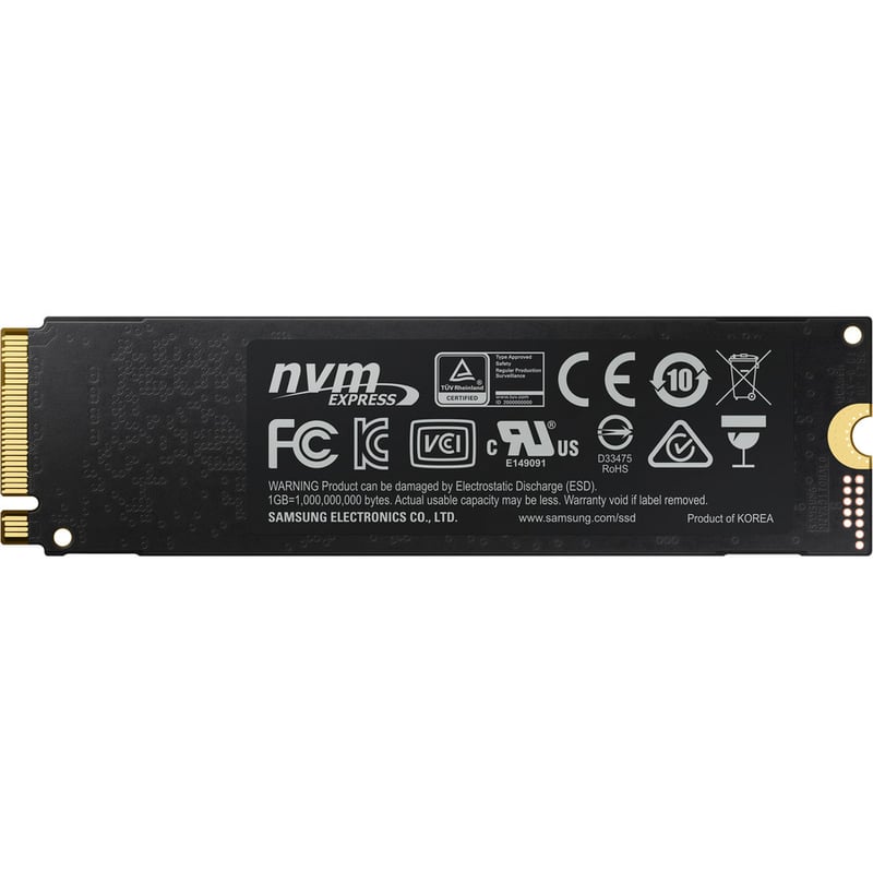 Samsung 970 EVO MZ-V7E2T0BW 2 TB Solid State Drive - M.2 2280 Internal - PCI Express (PCI Express 3.0 x4) - Thumbnail 2