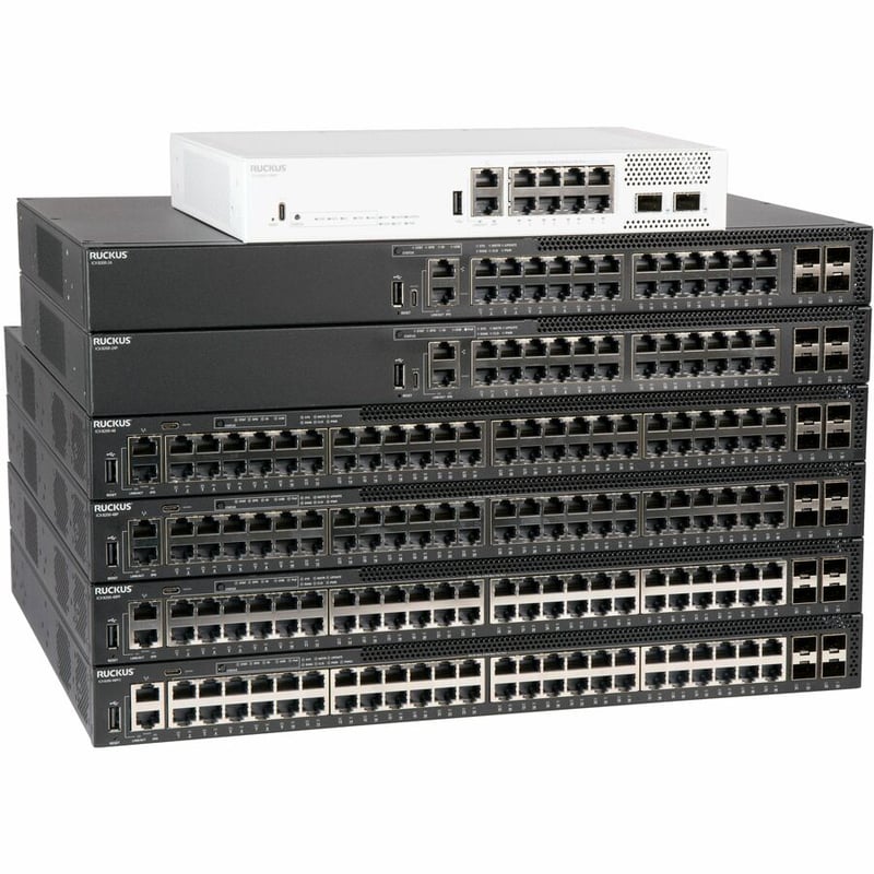 ICX8200-C08PF - RUCKUS ICX 8200 COMPACT SWITCH, 8 10/100/1000 MBPS POE+ PORTS, 2 - Thumbnail 5