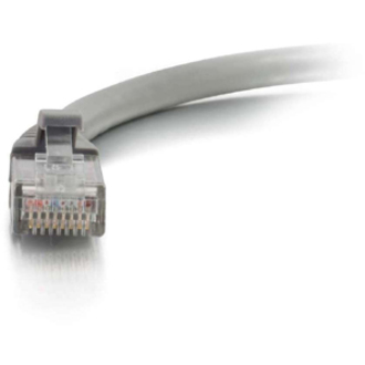 C2G 14ft Cat5e Ethernet Cable - Snagless Unshielded (UTP) - Gray - Thumbnail 5